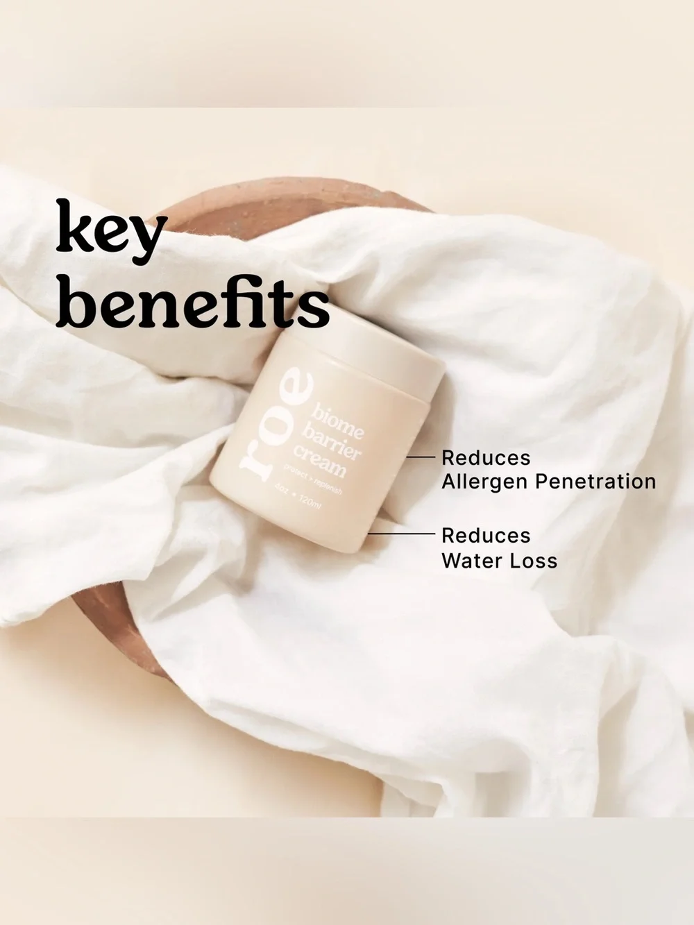 ROE Wellness Biome Barrier Cream - Protect + Replenish ✨ New - No Box 120ml